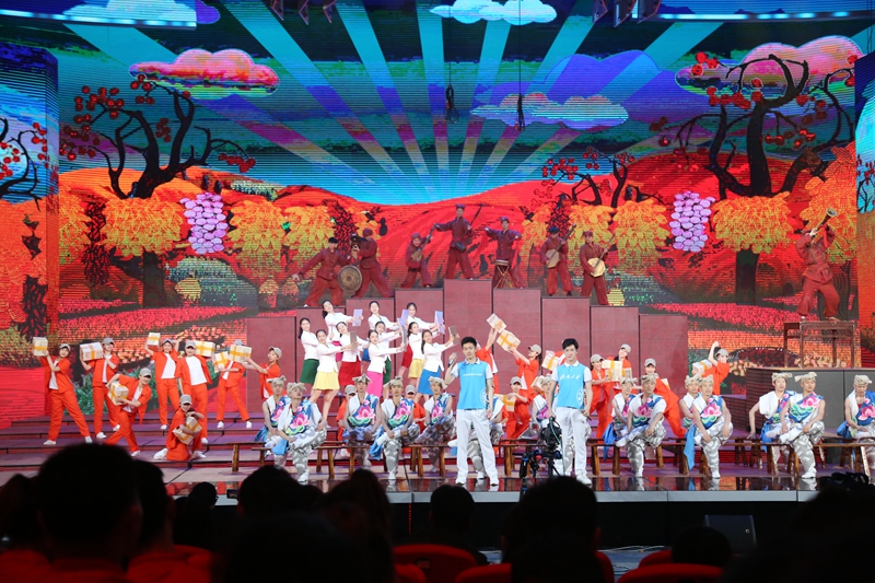 青春綻放，文藝飛揚——青年舞團赴央視參加“五月的鮮花”全國大中學生文藝會演紀實